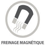 freinage-magnetique d'une velo elliptique