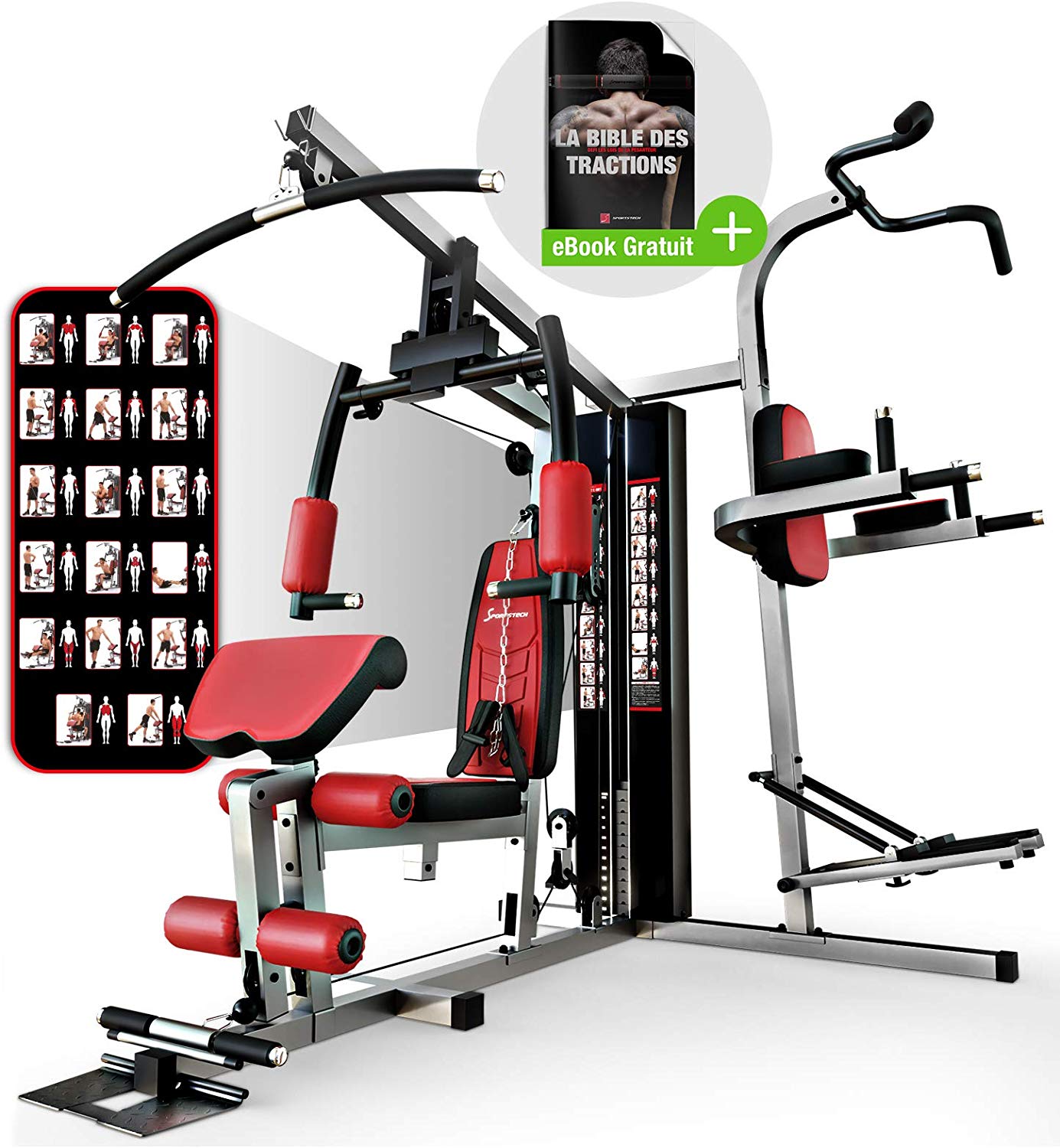 Station de musculation SportsTech HGX 200